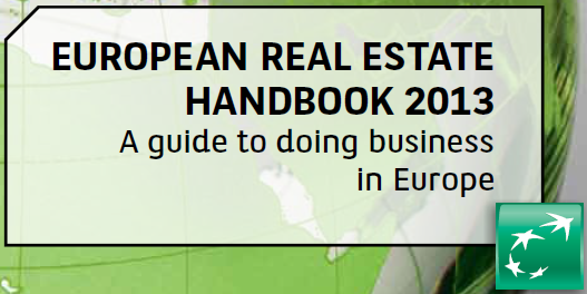 “the european real estate hanbook, 2013” report prepared by bnp paribas real estate was published.